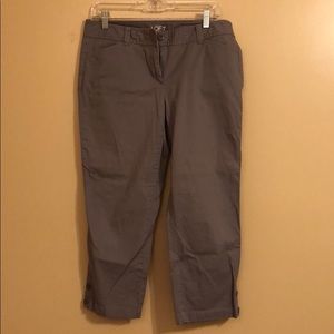 Loft Cropped Pants